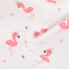 Gestepptes Jersey-Shirt mit „Rosy Le Flamand“-Print – Maison Klem