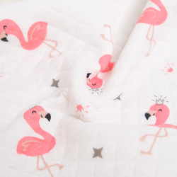 Maglia trapuntata con stampa “Rosy Le Flamand” - Maison Klem