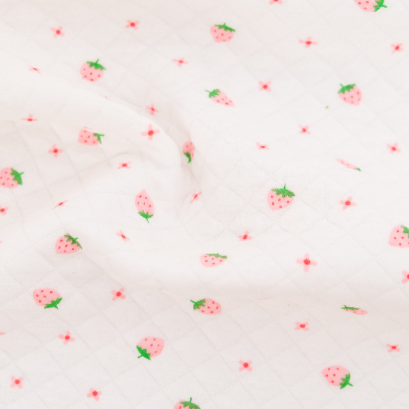 Jersey acolchado con estampado de Mimi La Fraise - Maison Klem
