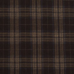 Maille Douce Carreaux Cacao Lurex Argent - Maison Klem