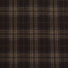 Maille Douce Carreaux Cacao Lurex Argent - Maison Klem