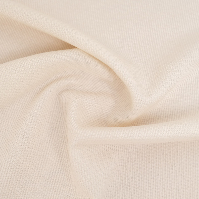 Maglia a coste color ecru - Maison Klem