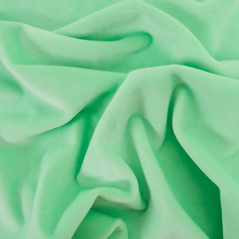 Velours Stretch Menthe - Maison Klem