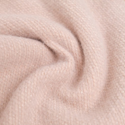 Soft Knit in Powder Pink with Silver Lurex - Maison Klem