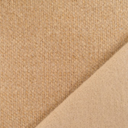 Jersey suave Nova beige con lurex plateado - Maison Klem