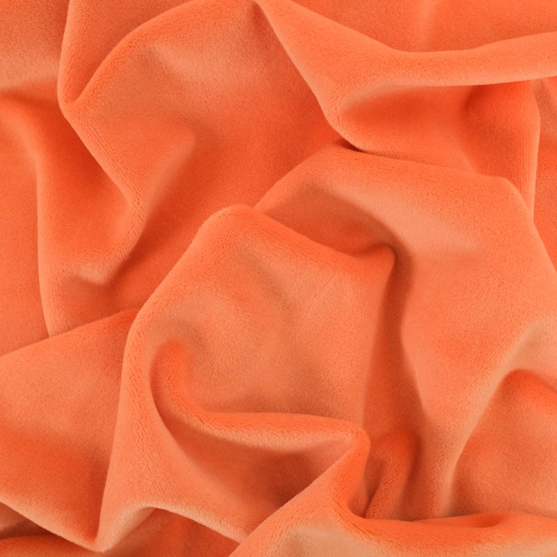 Velours Stretch Mandarine - Maison Klem