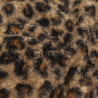 Tessuto bouclé leopardato naturale - Maison Klem