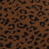 Tissu Sherpa Mini Léopard Marron - Maison Klem