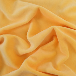 Velours Stretch Jaune Pastel - Maison Klem