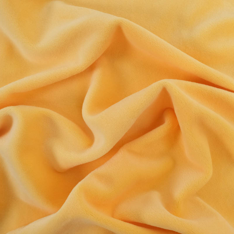 Velours Stretch Jaune Pastel - Maison Klem