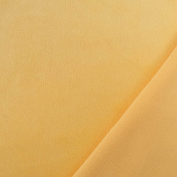 Velours Stretch Jaune Pastel - Maison Klem