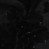 Jean Broderie Tulle et Sequins Noir - Sam - Maison Klem