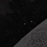 Giacca in tulle e paillettes nera - Sam - Maison Klem