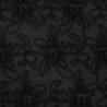 Jean Broderie Tulle Flora Noir - Maison Klem