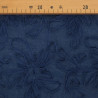 Jean Broderie Tulle Flora Bleu Moyen - Maison Klem