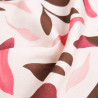 Viskose-Mischgewebe mit „Elena Rose Cacao“-Druck – Maison Klem