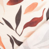 Elena Coral Terracotta Printed Viscose Blend - Maison Klem