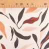 Elena Coral Terracotta Printed Viscose Blend - Maison Klem