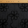 Jean Broderie Tulle Suzon Noir - Maison Klem