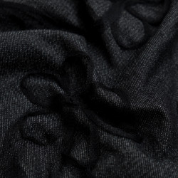 Gonna in tulle con ricami Suzon nera - Maison Klem