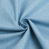 Chambray mit kleinen Punkten und goldenem Lurex – Maison Klem