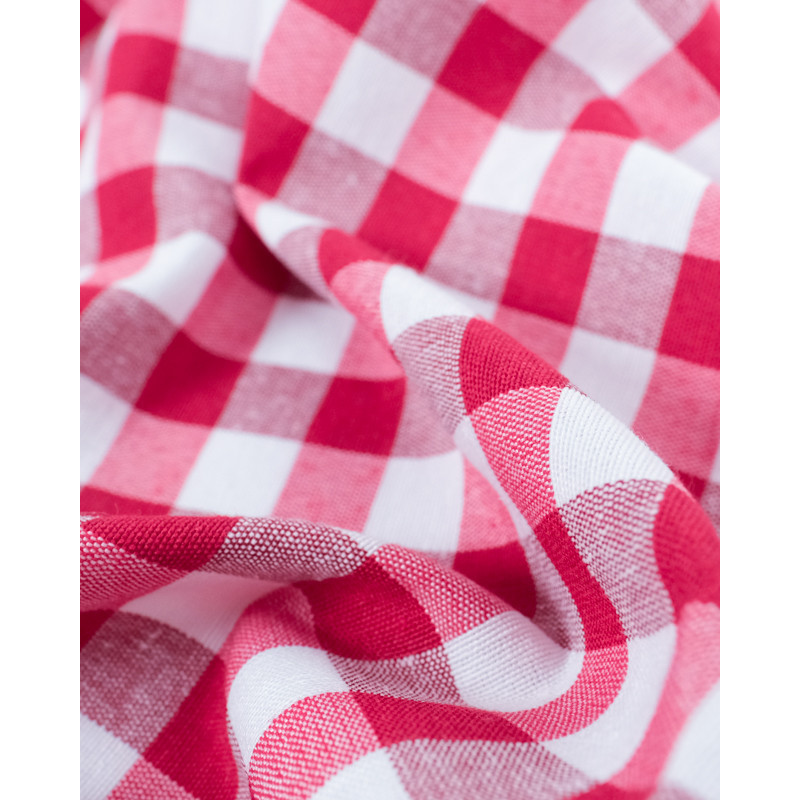 Vichy Grande Largeur Rouge - Maison Klem