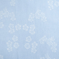 Denim jacquard azul claro - Sam - Maison Klem