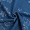 Hellblauer Jacquard-Denim – Sam – Maison Klem