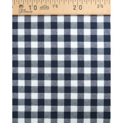 Vichy Grande Largeur Marine - Maison Klem