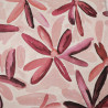 Viscose Lin Imprimé Tela Rose Violet - Maison Klem