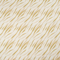 Viscose Lin Imprimé Indiana Vert Beige - Maison Klem