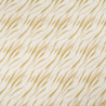 Bedruckte Viskose-Leinen-Kombination „Indiana“ in Grün und Beige – Maison Klem