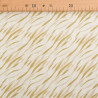 Viscose-linnen met Indiana-print, groen en beige - Maison Klem