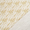 Viscosa y lino estampado «Indiana», verde y beige - Maison Klem