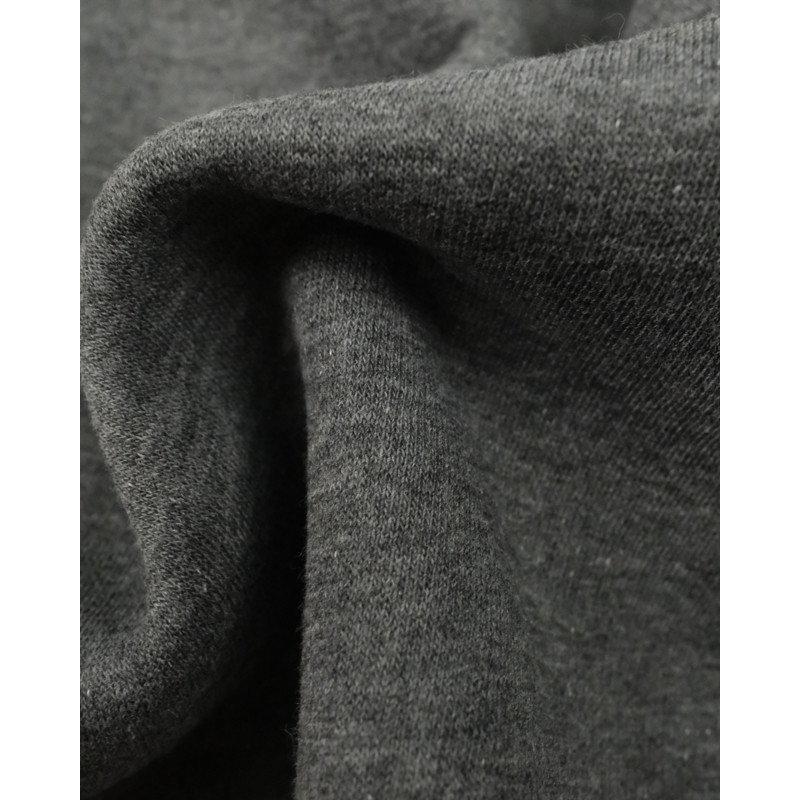 Sweat Epais Molleton Léo Gris Chiné - Maison Klem