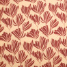 Romie Terracotta Beige Printed Viscose Blend - Maison Klem