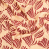 Romie Terracotta Beige Printed Viscose Blend - Maison Klem