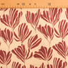 Romie Terracotta Beige Printed Viscose Blend - Maison Klem