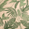 Blended Viscose, Marie Vert Print, Ecru - Maison Klem