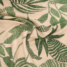 Viscose Mélangée Imprimé Marie Vert Ecru - Maison Klem