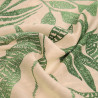 Viscose Mélangée Imprimé Marie Vert Ecru - Maison Klem
