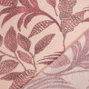 Blended Viscose, "Marie Rose" Print, Ecru Rosé - Maison Klem