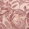 Blended Viscose, "Marie Rose" Print, Ecru Rosé - Maison Klem