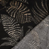 Viscose Mélangée Imprimé Marie Noir Ecru - Maison Klem