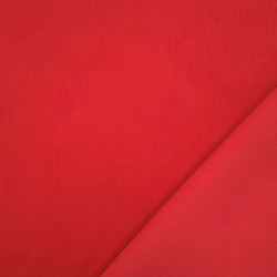 Velours Milleraies Rouge - Auguste - Maison Klem