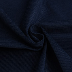 Velours Milleraies Navy - Auguste - Maison Klem