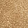 Coffee Leopard-Print Viscose Poplin - Maison Klem