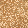 Light Coffee Leopard-Print Viscose Poplin - Maison Klem