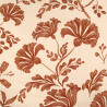 Bedrukte viscose-popeline Victoire, cacao-beige - Maison Klem