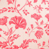 Printed Viscose Poplin: Victoire Red, Beige, Pink - Maison Klem